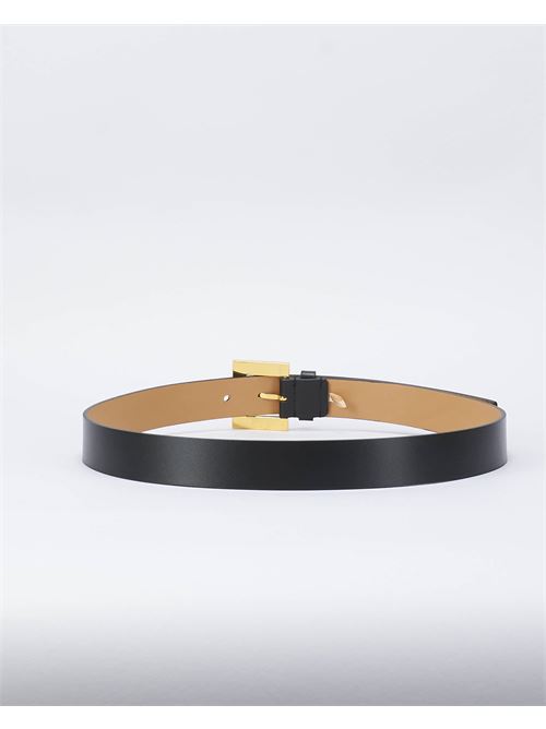 Leather belt with printed logo Elisabetta Franchi ELISABETTA FRANCHI | Belt | CT22S46E2110